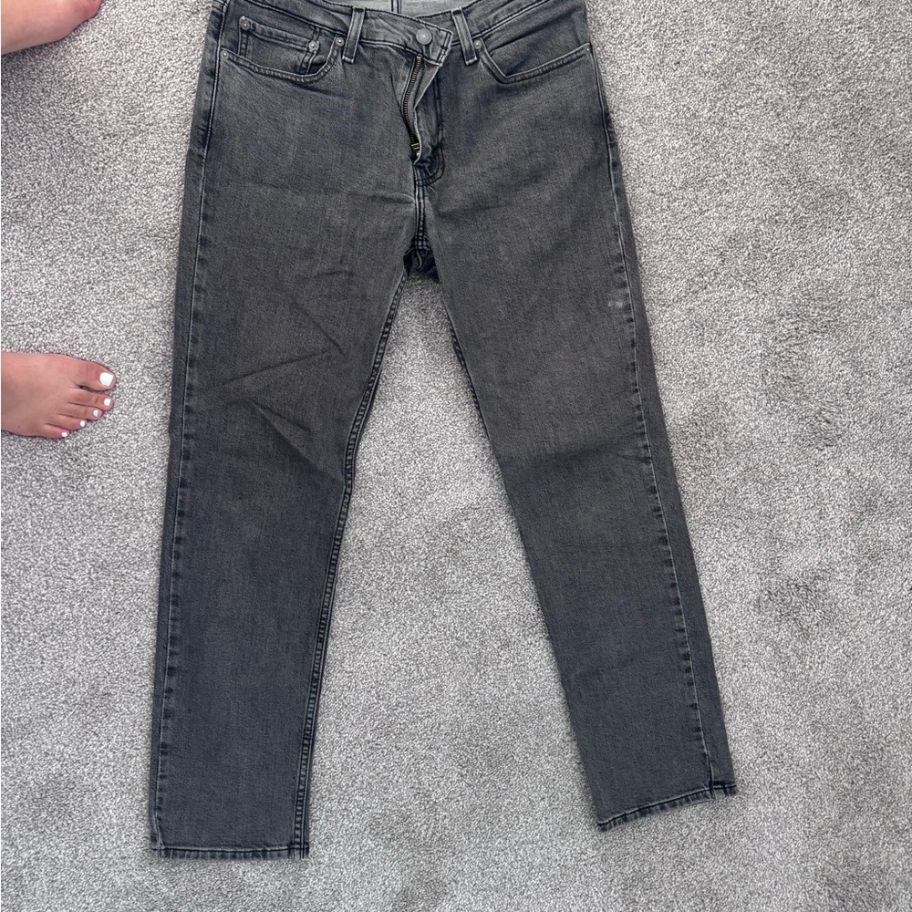 Gray Denim Jeans